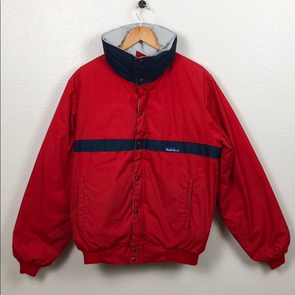 Vintage Made In USA Powderhorn heavy winter jacket